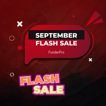 FunderPro Flash September Sale: 20% Off All Trading Challenges