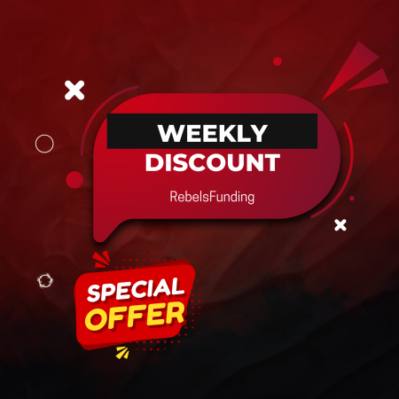 RebelsFunding Weekly Offer: Up to 45% Off Trading Programs