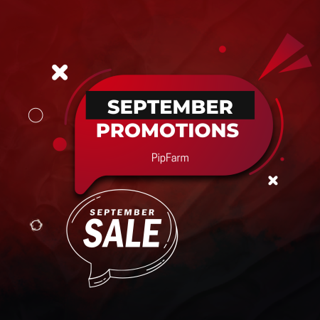 PipFarm New September Offers: Bigger Accounts, Lower Costs