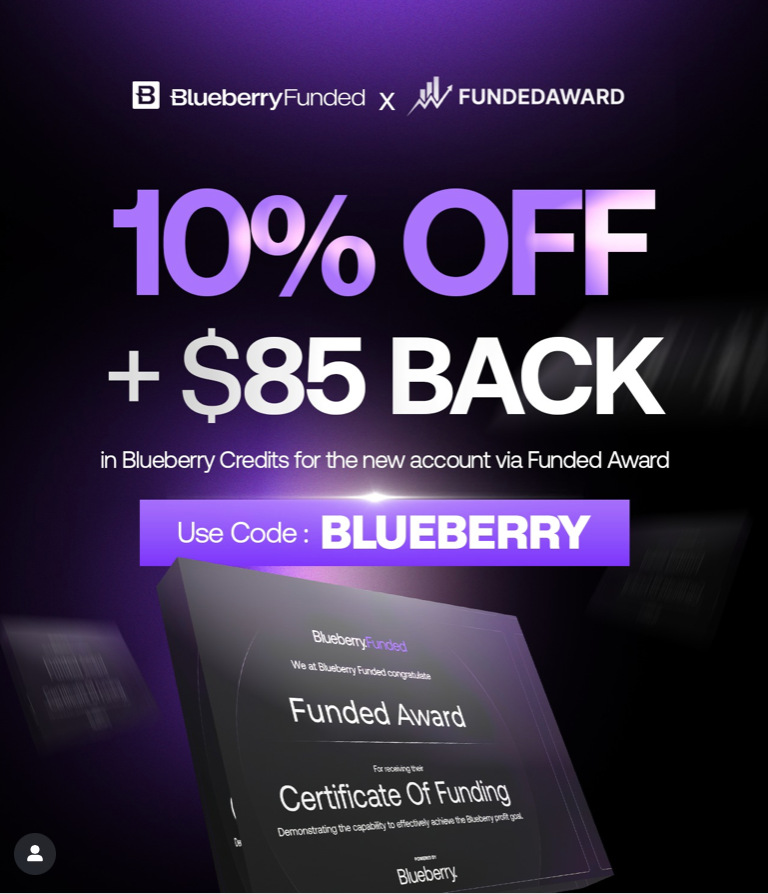 Blueberry Funded has just announced a unique partnership with Funded Award, and it’s giving traders a reason to celebrate.