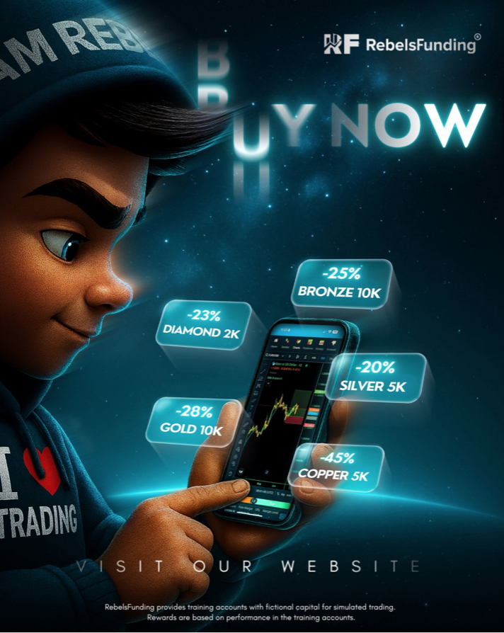 RebelsFunding has announced a limited-time weekly offer designed to make its trading programs more accessible to traders.