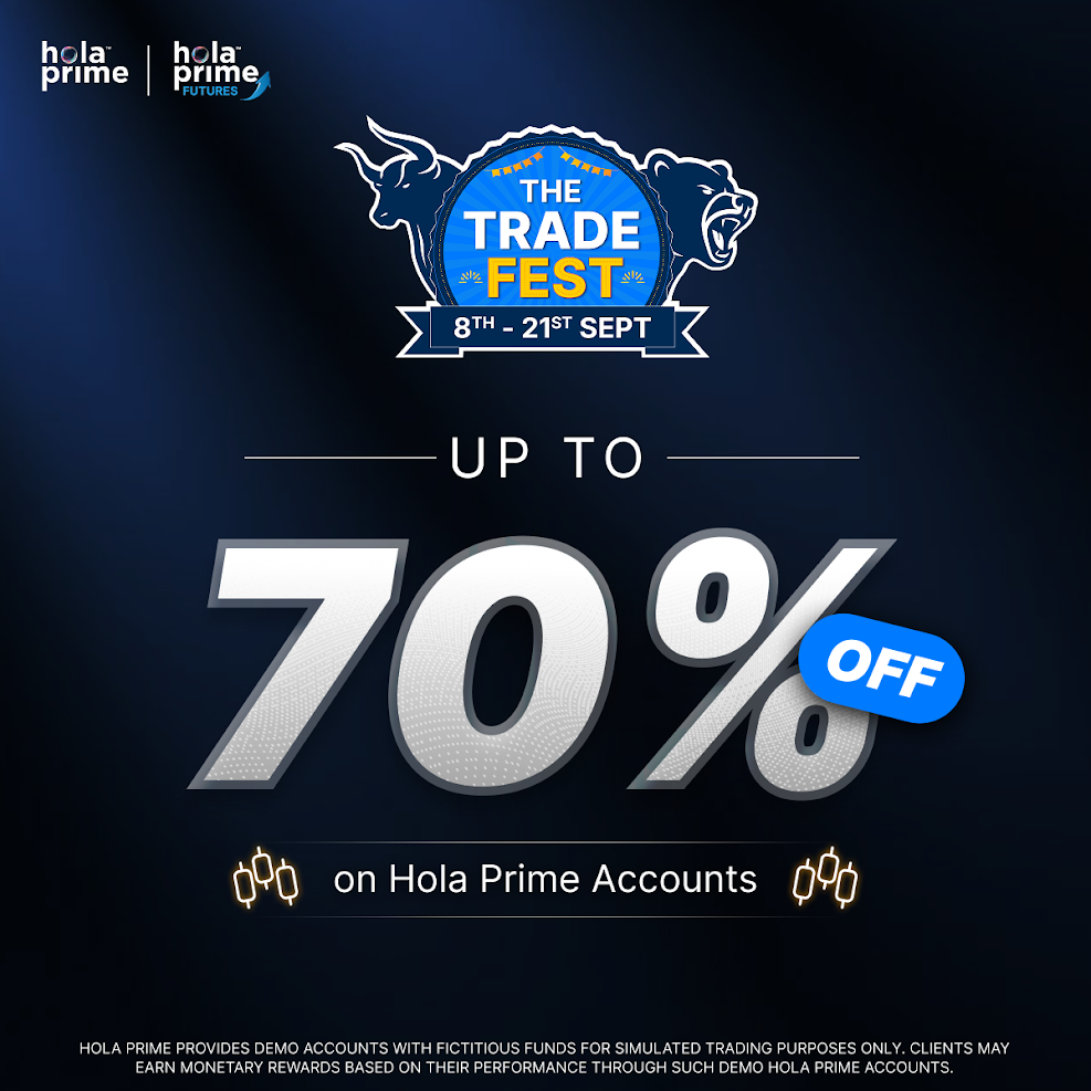 Hola Prime has announced the launch of its biggest sale of the season, Trade Fest Madness, offering traders the chance to access accounts.
