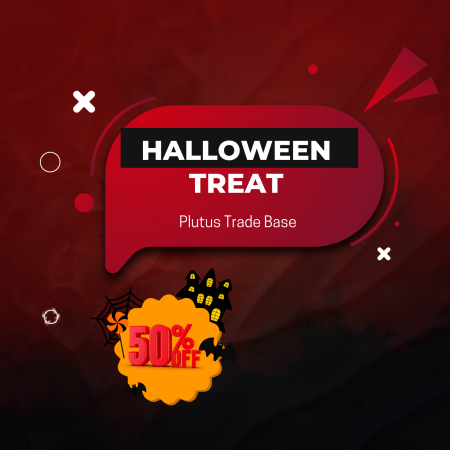 Plutus Trade Base 50% Halloween Offer on All Trading Plans