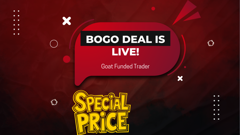 Goat Funded Trader October BOGO Deal & 30% Sitewide Discount