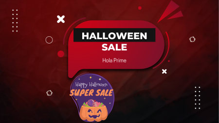 Hola Prime “Hola-Ween Sale” with Up to 50% Off Funded Accounts