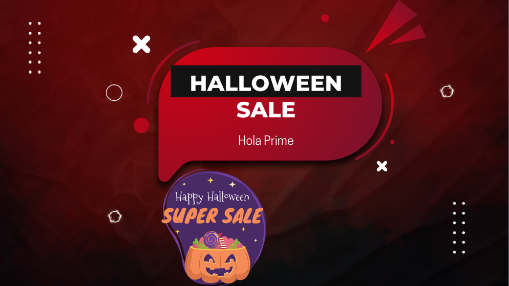 Hola Prime “Hola-Ween Sale” with Up to 50% Off Funded Accounts