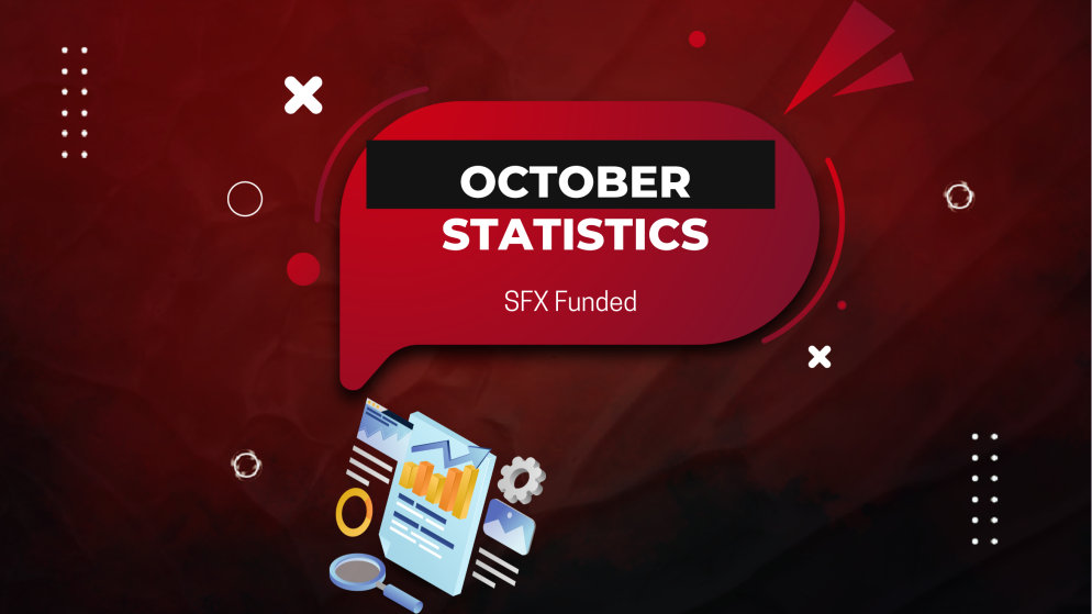 SFX Funded October Statistics: Six Figures Paid, 107 Traders 