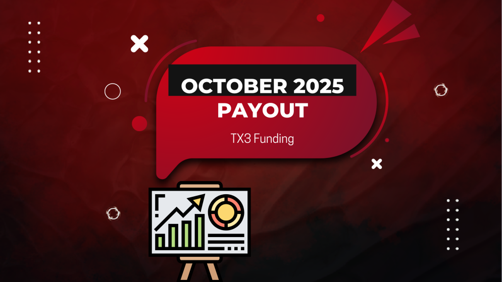 TX3 Funding Reports $794K in Trader Payout for October 2025