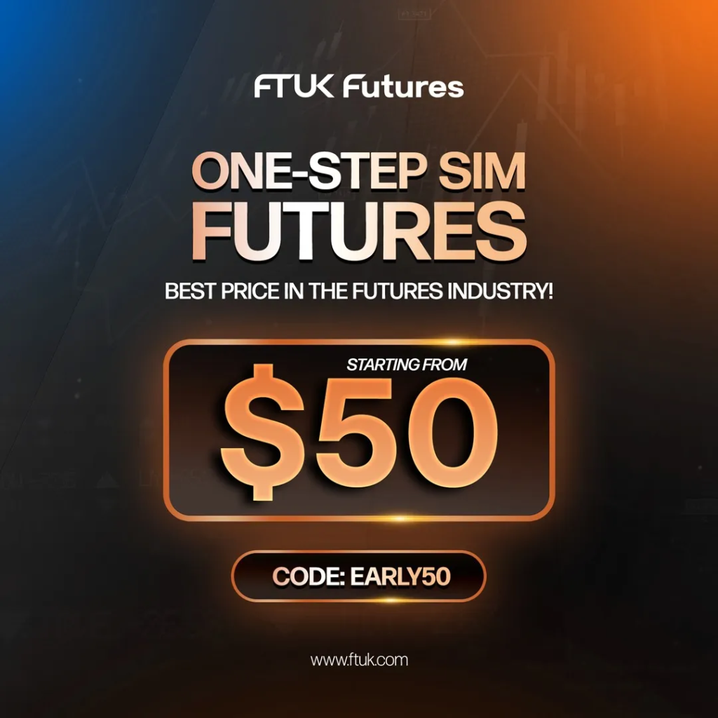 FTUK has launched a limited-time Early Bird Sale, offering traders the opportunity to join its One-Step Sim Futures program.