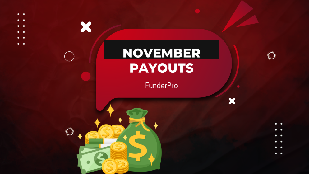 FunderPro November Payouts: $1.46M Distributed to Traders