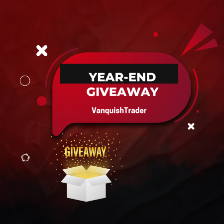 VanquishTrader Year-End Giveaway With 25 $50,000 Accounts