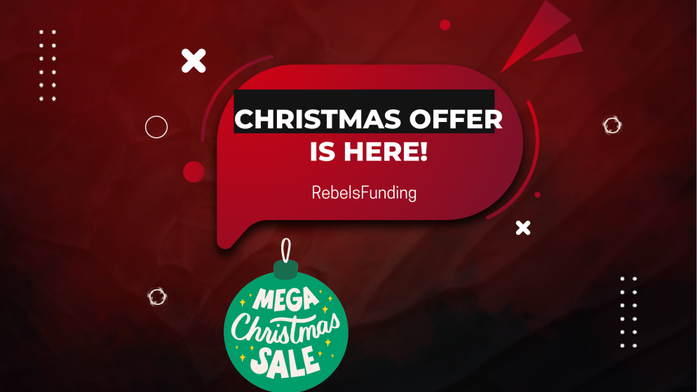 RebelsFunding Christmas Offer Featuring 30% Off Programs