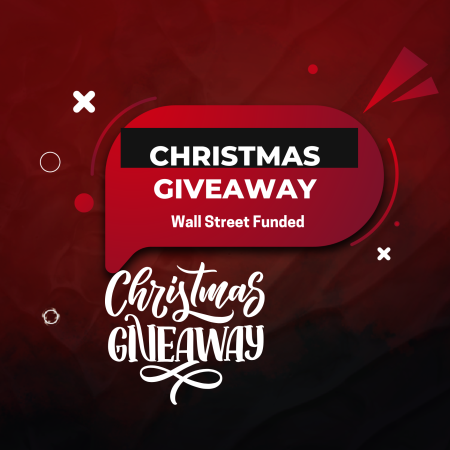 Wall Street Funded Christmas Giveaway With 50% Across All Plans