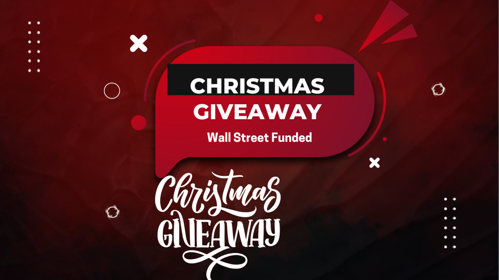 Wall Street Funded Christmas Giveaway With 50% Across All Plans
