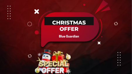 Blue Guardian Christmas Offer With 50% Off Trading Accounts