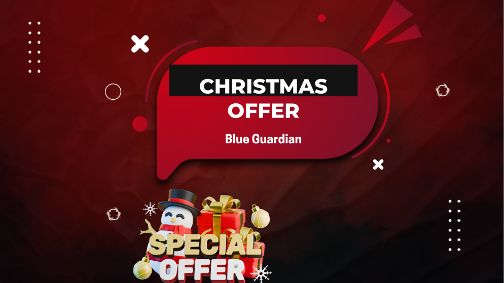 Blue Guardian Christmas Offer With 50% Off Trading Accounts
