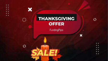 FundingPips Special Thanksgiving Discount on Evaluation Programs