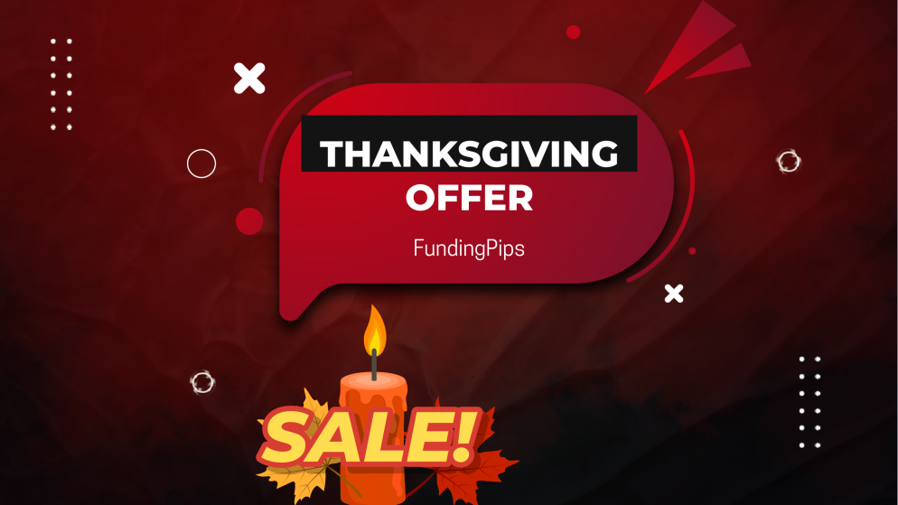 FundingPips Special Thanksgiving Discount on Evaluation Programs