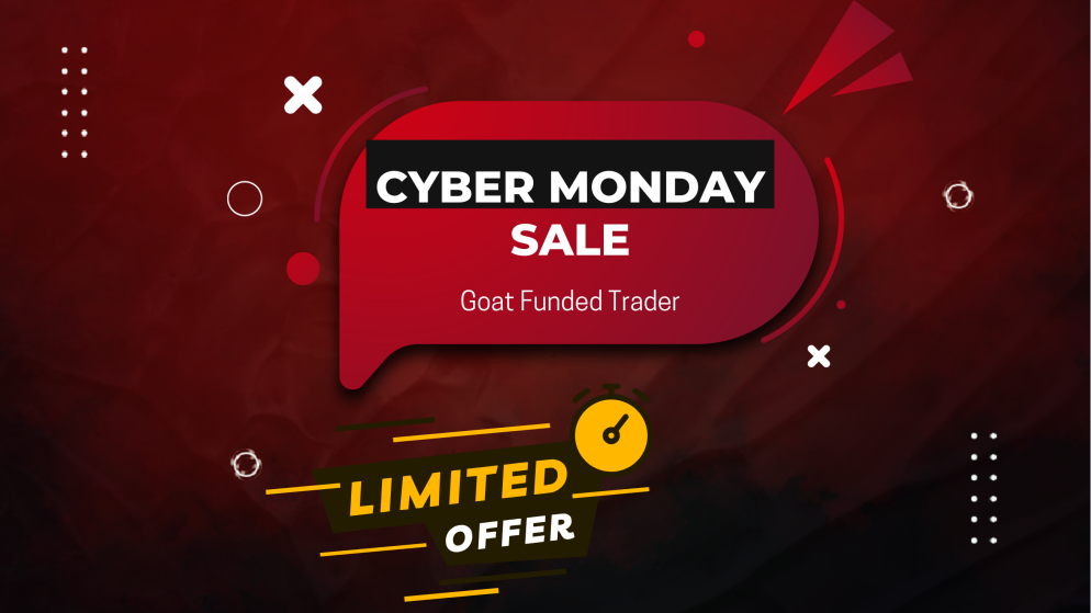Goat Funded Trader New Cyber Monday With 40% Off All Plans