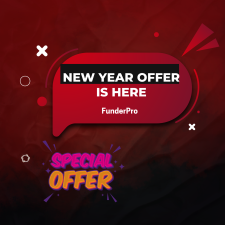 FunderPro New Year Offer With 30% Discount on All Challenges