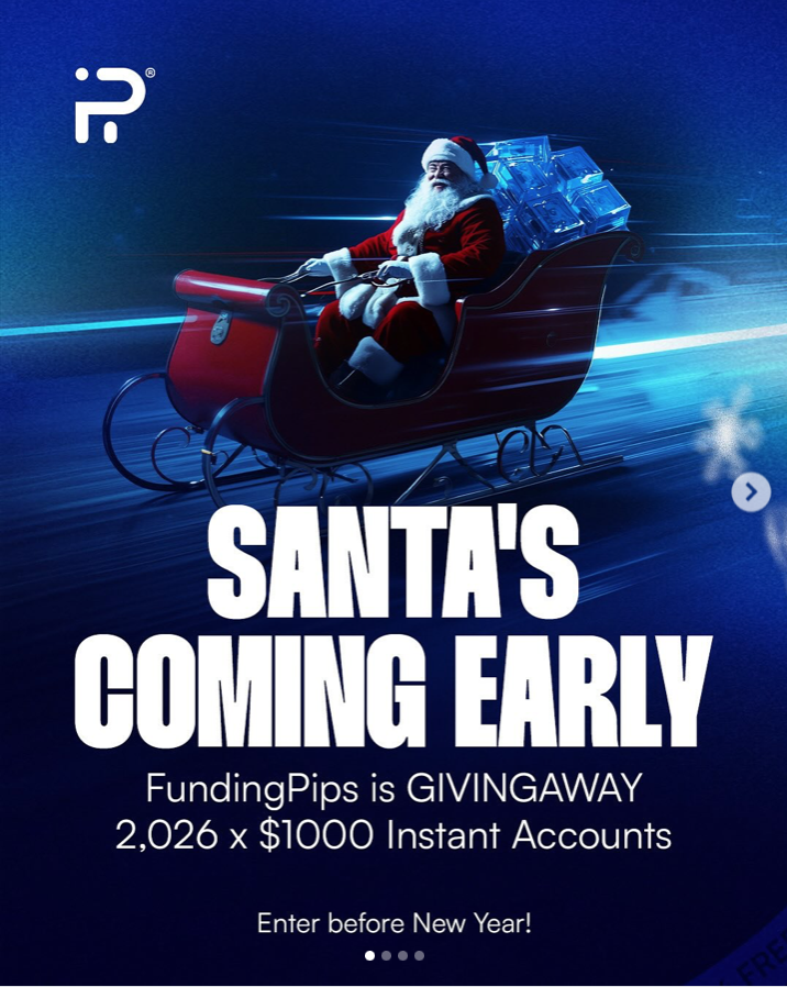 FundingPips has announced a new global giveaway aimed at providing traders with direct access to instant funding.
