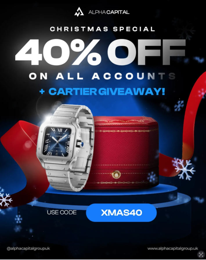 Alpha Capital Group has announced the launch of its Christmas Special, running from December 23 to December 26.