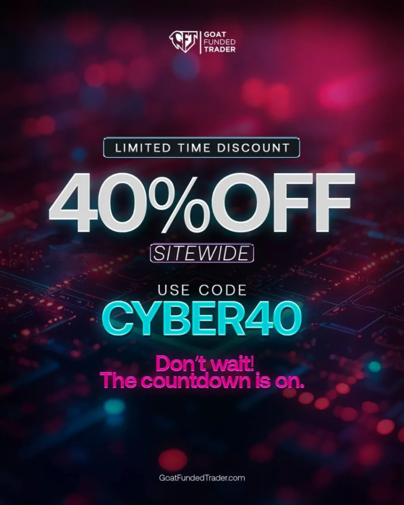Goat Funded Trader has ignited the Cyber Monday buzz with a fresh offer that aims to give traders a financial tailwind as the year ends.