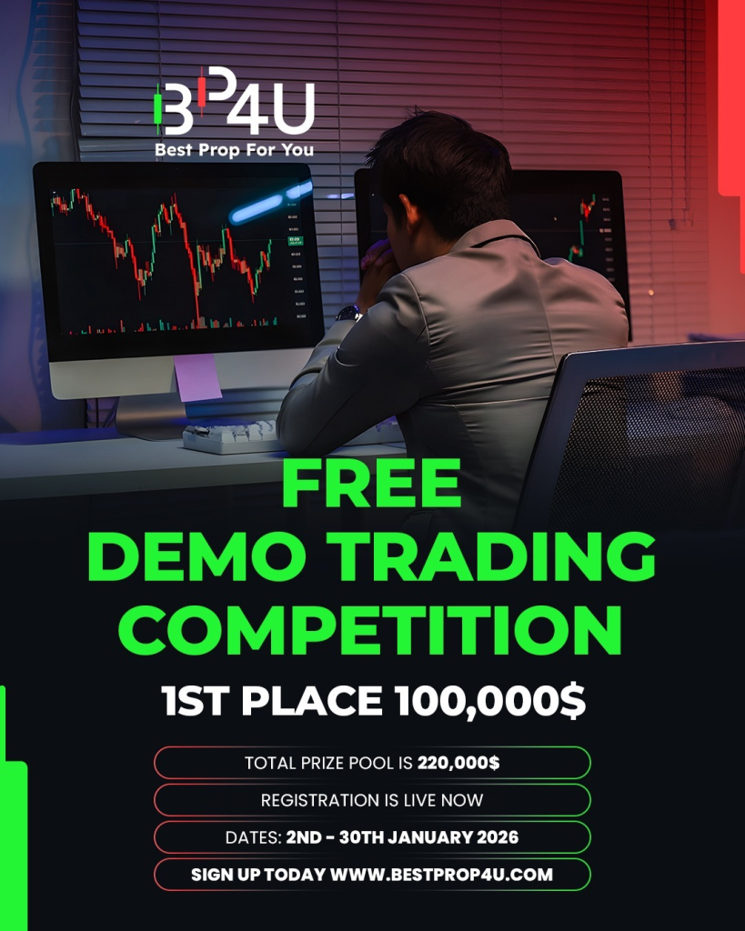 BestProp4U has announced a January trading competition scheduled for January 2026, opening registration to traders worldwide.