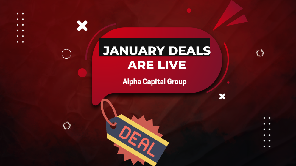 Alpha Capital Group New January Offers Across Trading Plans