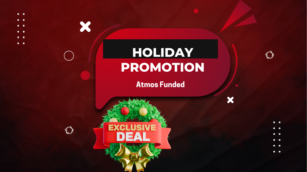 Holiday Promotion at Atmos Funded Offers Discounts on Accounts