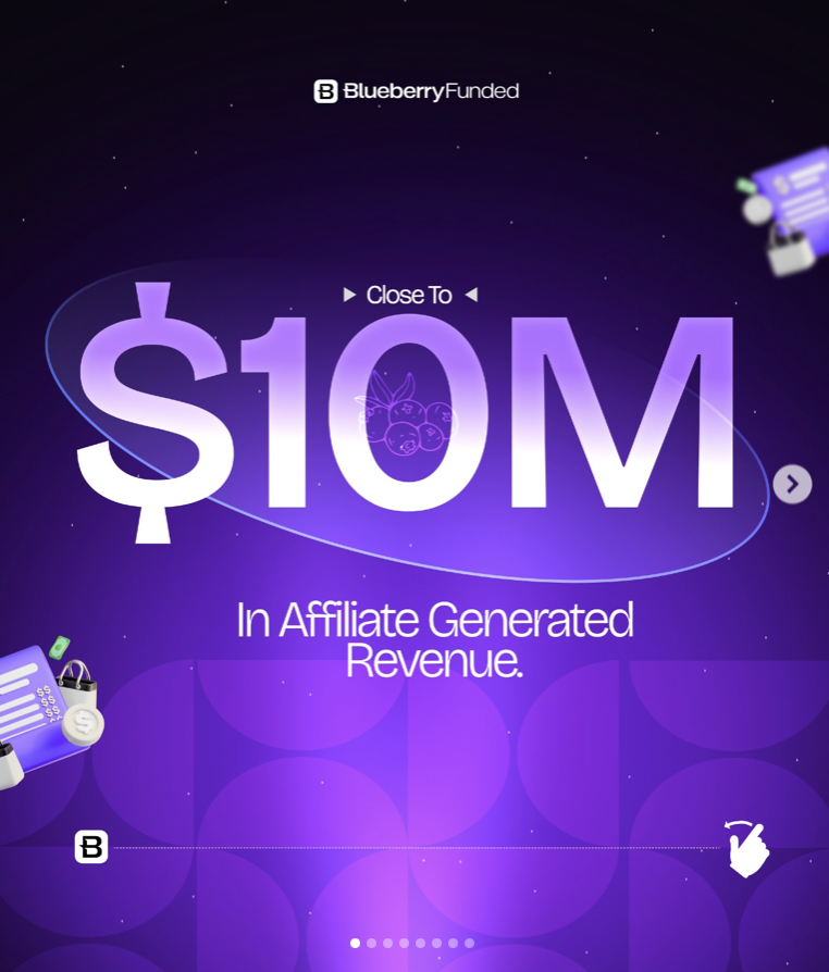 Blueberry Funded has turned its attention toward the side of its ecosystem by highlighting the performance of its affiliate network.