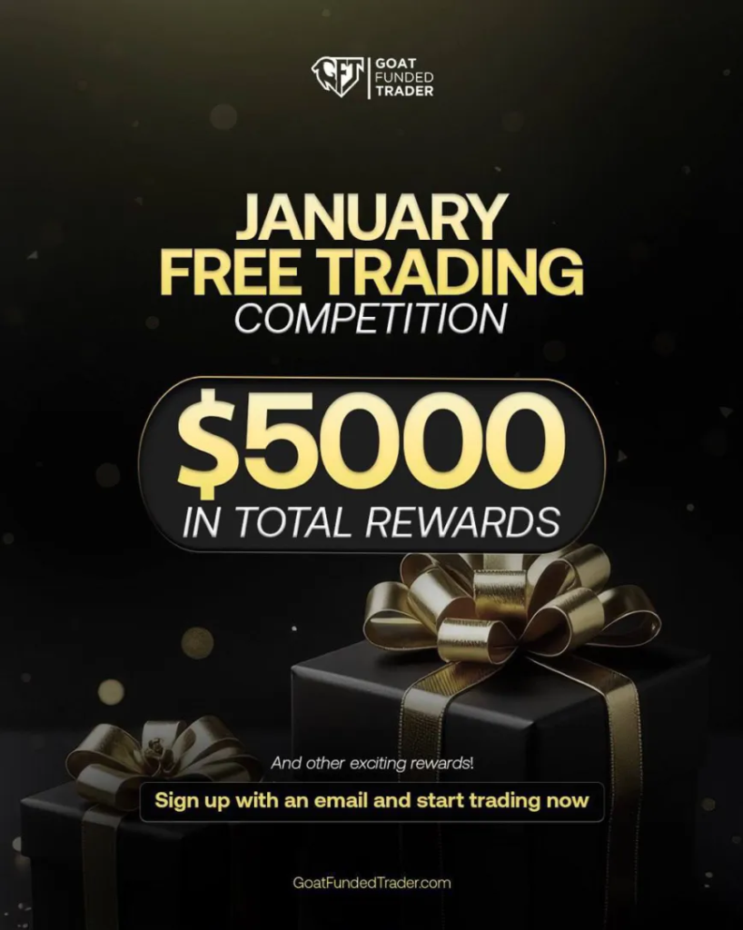 Goat Funded Trader has officially opened its first trading competition of 2026: January Competition, marking a new initiative.