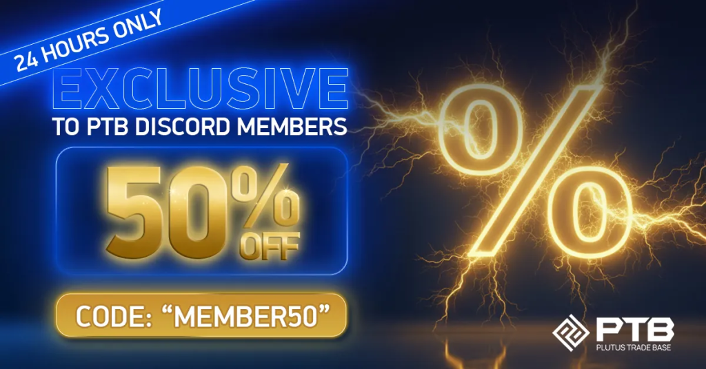 Plutus Trade Base has announced a temporary 50% discount to its full lineup of trading challenges, allowing traders to enter.