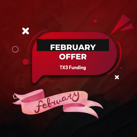 TX3 Funding Rolls Out February Offer for Evaluation Accounts