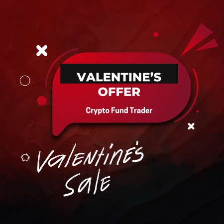 Crypto Fund Trader Launches Valentine’s Offer with Code 22LOVE
