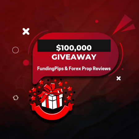 Forex Prop Reviews Partners with FundingPips for $100K Giveaway