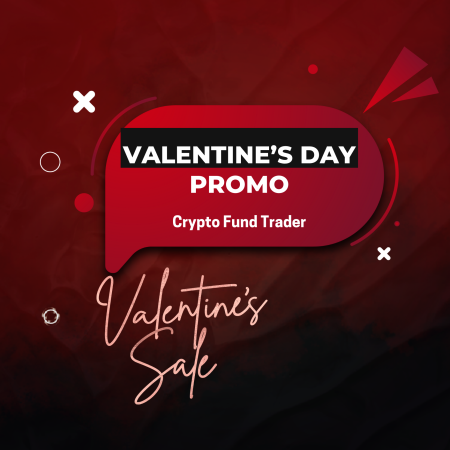 Crypto Fund Trader Valentine’s Day Offer with Free Gifted Accounts