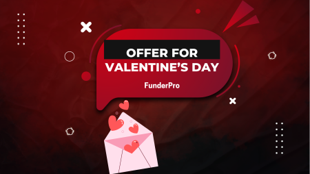 FunderPro Valentine’s Offer Featuring 20% Off Funded Accounts