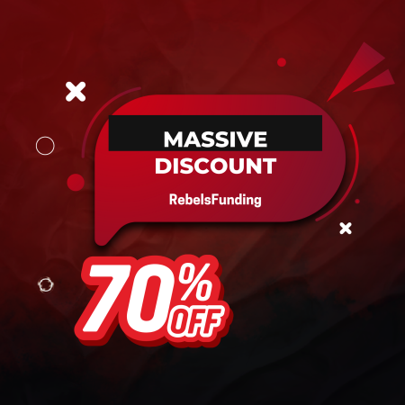 RebelsFunding Offers 70% Discount on $1,000 Accounts
