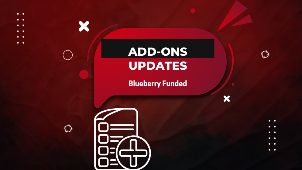 Blueberry Funded New Add-ons Updates with Faster Payouts