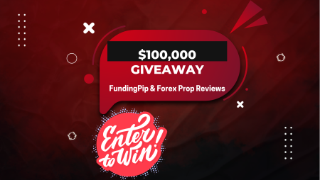 FundingPips and Forex Prop Reviews Launch $100,000 Giveaway