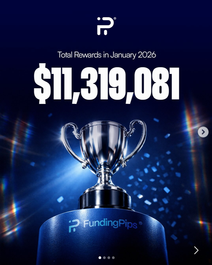 FundingPips has shared January statistics highlighting a strong start to the year for its trading community, reporting that more than $11.3M.