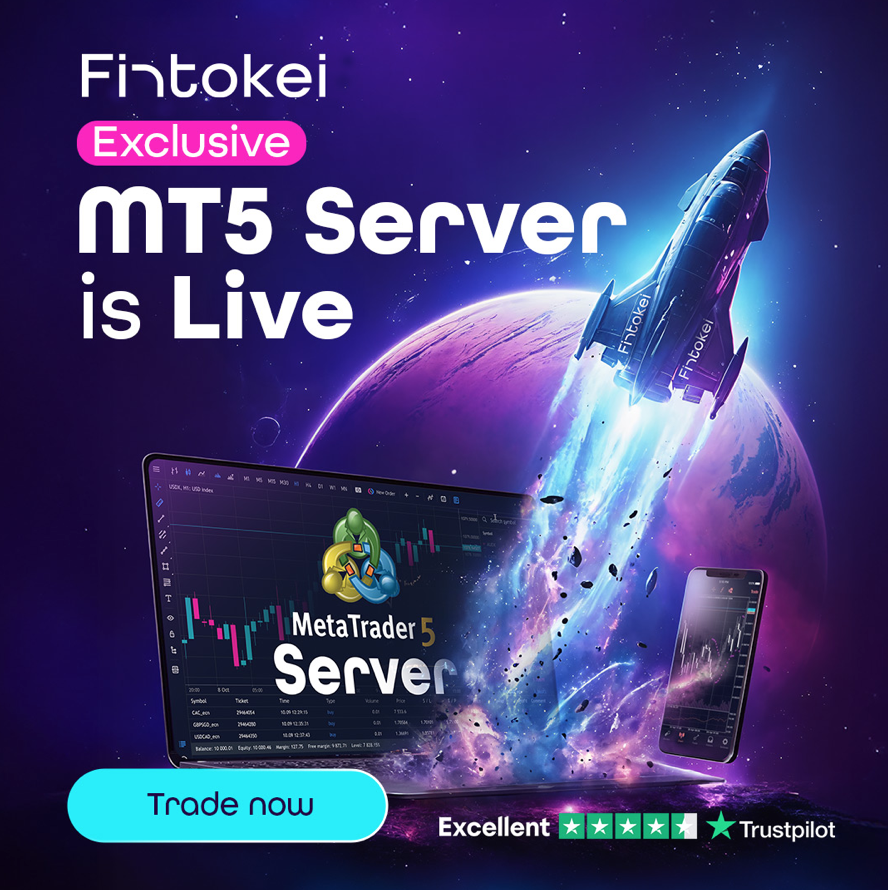 Fintokei has announced the launch of its exclusive MetaTrader 5 (MT5) server, marking a new step in strengthening its infrastructure.