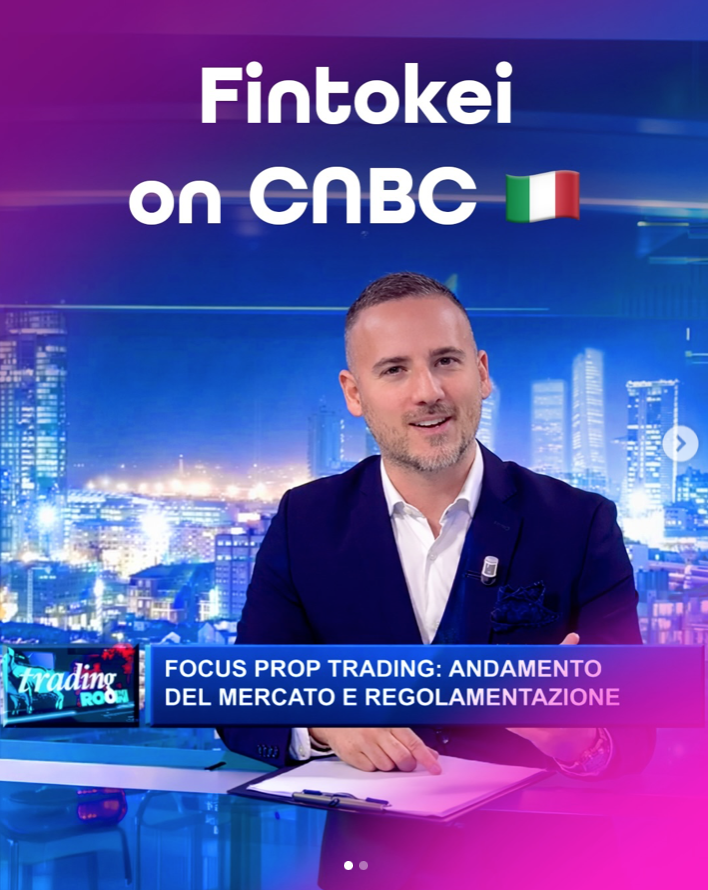 Fintokei has appeared on CNBC Italy to discuss the evolution of the prop trading sector and its growing appeal among traders.