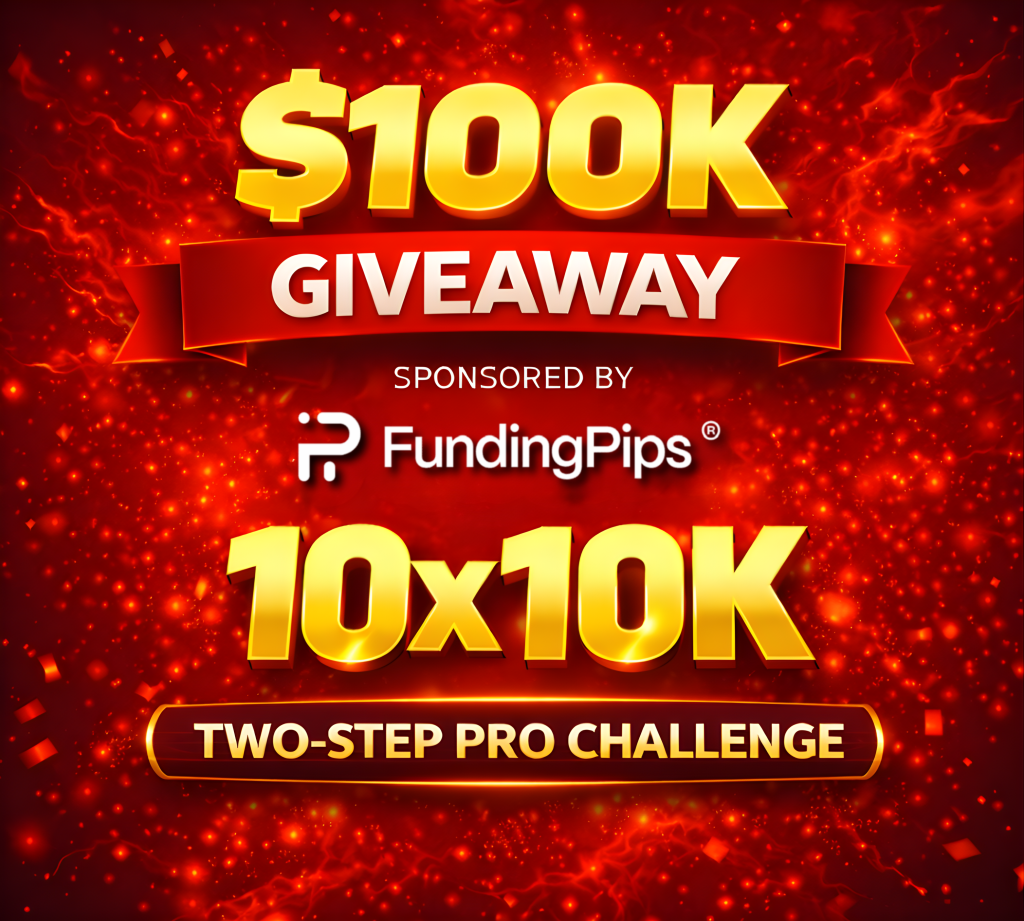 A new $100,000 giveaway is giving traders exactly the chance they needed, as Forex Prop Reviews has partnered with FundingPips.
