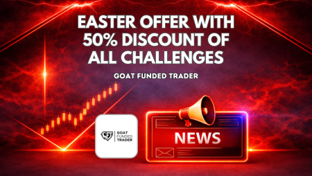 Easter Offer Brings 50% Off All Goat Funded Trader Accounts