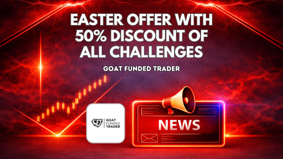 Easter Offer Brings 50% Off All Goat Funded Trader Accounts
