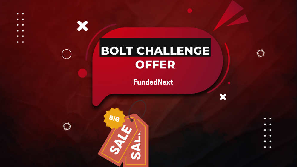 FundedNext BOLT Challenge Offer Featuring Tiered Discounts