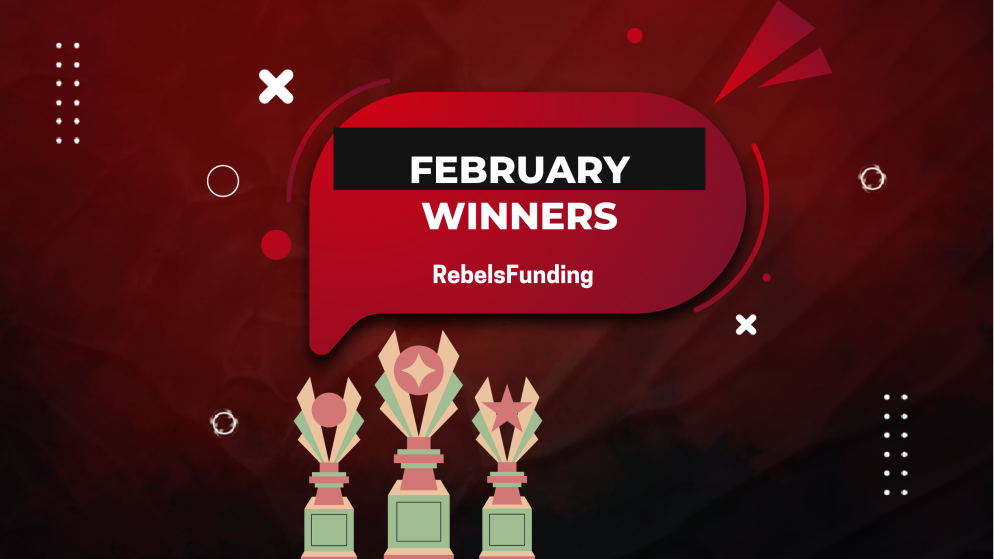 RebelsFunding Confirms Winners from February Competition