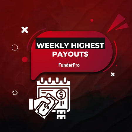FunderPro Reveals Weekly Highest Payouts as Trader Earns $16,953